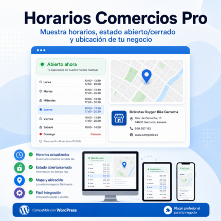horarios comercios pro